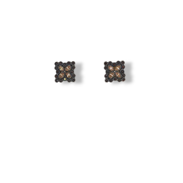 Pendientes plata y piedras naturales
