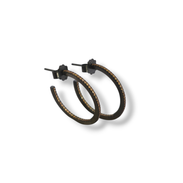 Pendientes plata y piedras naturales