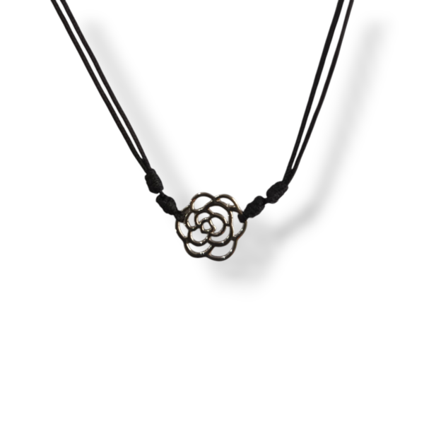 Collar hilo y plata