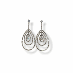 Pendientes plata y circonitas