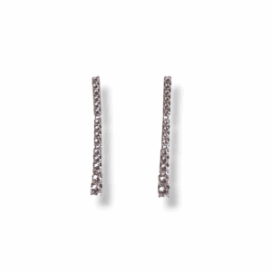Pendientes plata y circonitas