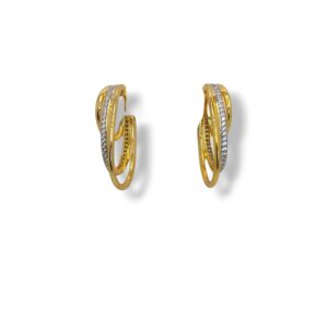 Pendientes plata y circonitas